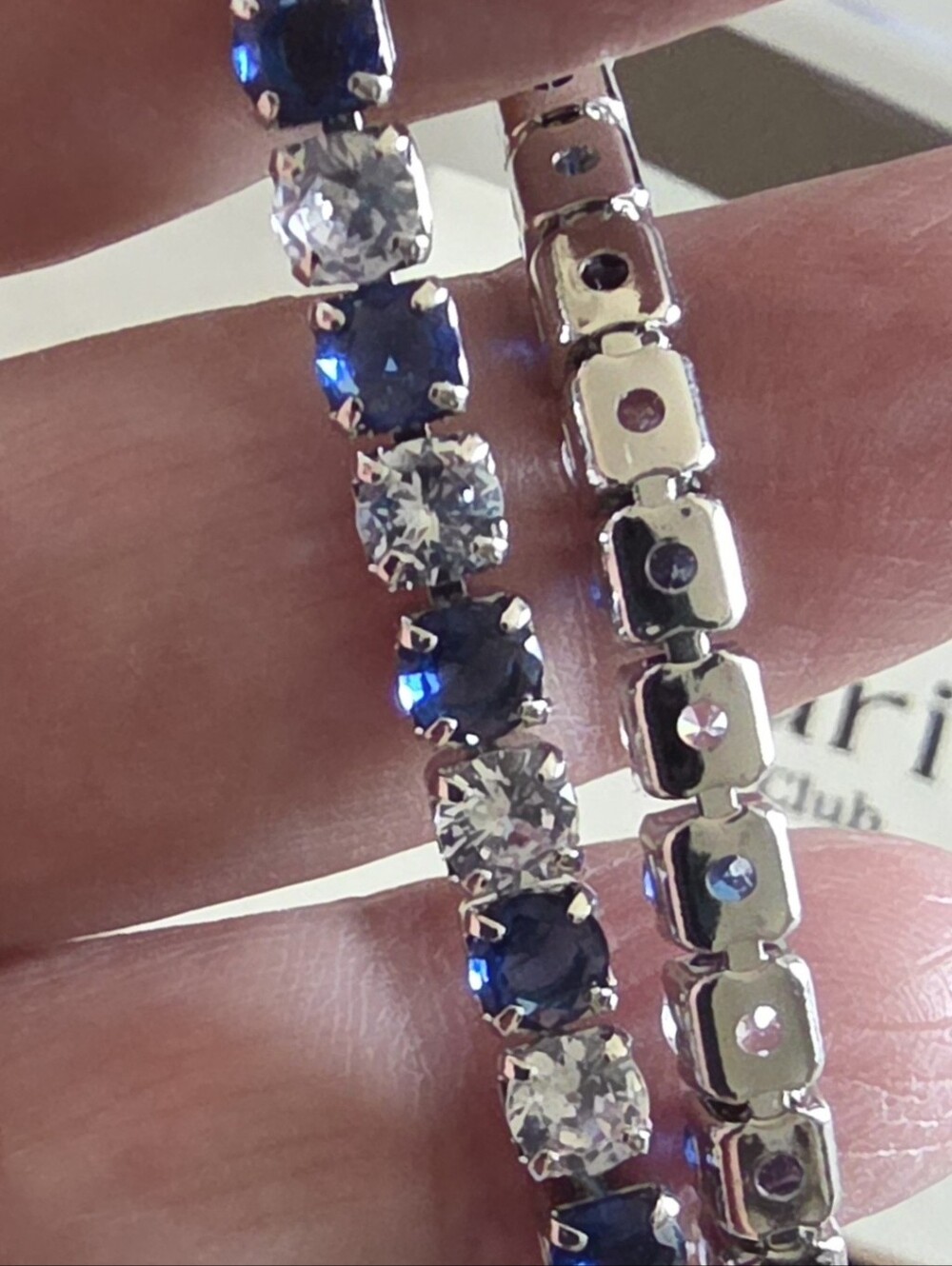 SOLARIE The Elara Tennis Bracelet NIB